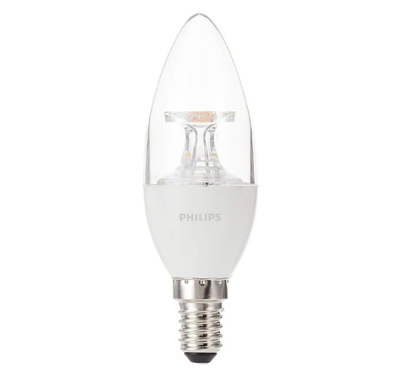 Philips LED 5.5-40W E14 2700K 230V B35 CL 